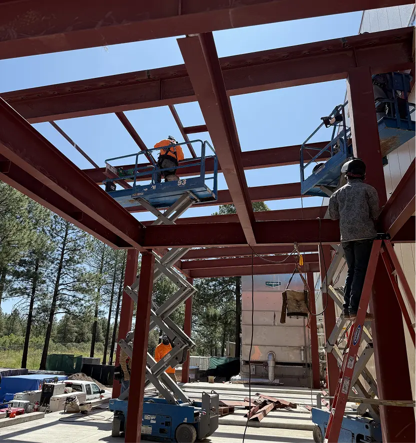 Steel Erection in Flagstaff Steel Erection in Flagstaff
