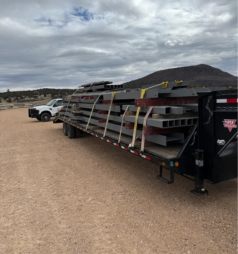 Steel for Sale on Truck Steel for Sale on Truck